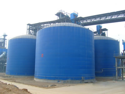 王屋镇水泥钢板库改造