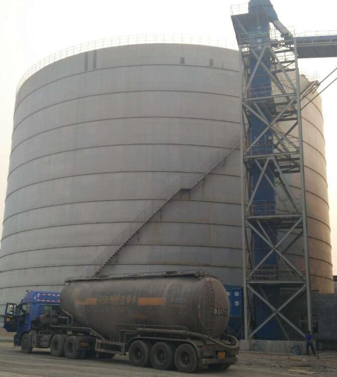 王屋镇5万吨钢板库