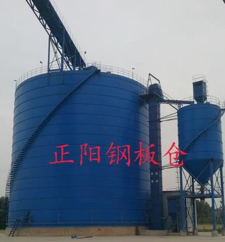 王屋镇大型矿粉钢板库