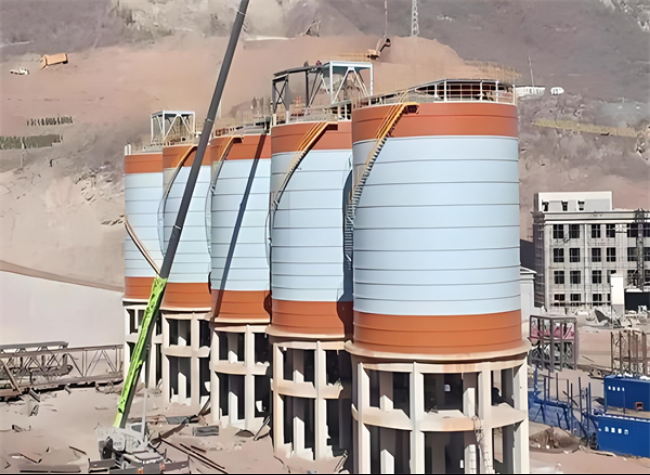 王屋镇高架钢板仓