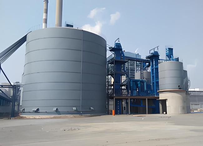 王屋镇1万吨钢板仓