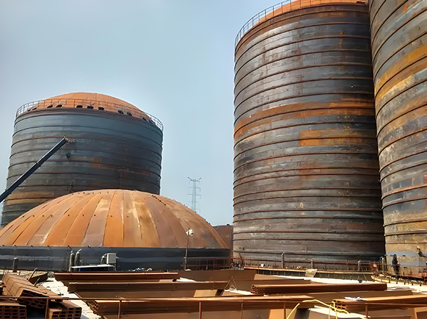 王屋镇焦粉钢板仓